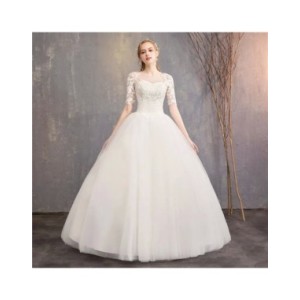 Vestido De novia De media manga, traje De princesa, ilusión, hecho a medida, barato, novedad De 2023