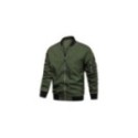 Chaqueta de béisbol con estampado de marca para hombre, chaqueta de Aviador informal de cuello redondo, chaqueta delgada de Must