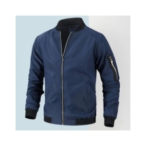 Chaqueta Bomber para hombre, abrigo informal con cremallera de Hip Hop, rompevientos, uniforme de béisbol, chaquetas de aviador,