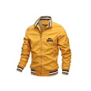 LONSDALE-Chaqueta de AVIADOR CON CUELLO levantado para hombre, chaqueta de béisbol ajustada informal, última moda de primavera, 