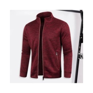 Chaqueta Bomber Premium para hombre, abrigo de invierno con cuello levantado, protección del cuello, sudadera elástica cómoda co