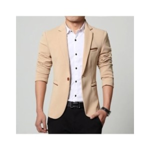 Nuevo blazer de otoño 2015 para hombre, blazer ceñido casual de moda para hombres, chaquetas de marca de diseñador para hombres