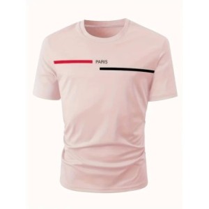 Camiseta holgada de verano para hombre, 100 algodón, estampada, Tops