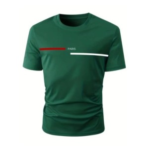 Camiseta holgada de verano para hombre, 100 algodón, estampada, Tops