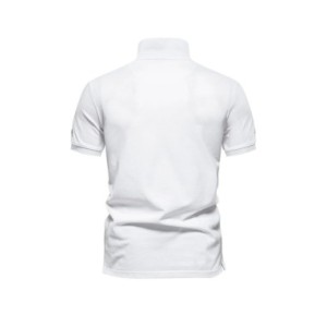 Polo de manga corta para hombre, camisa 2024 de algodón con bordado de marca, novedad de verano, 100