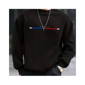 Sudadera con capucha con estampado de París para hombre, Camiseta de algodón, informal, Otoño e Invierno