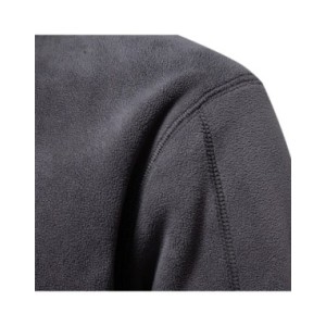 AIOPESON-Chaqueta polar gruesa y cálida para hombre, jersey con cremallera y cuello, sudadera de marca de calidad, chaqueta de c