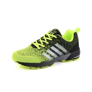 Zapatillas de correr ligeras para hombre y mujer, calzado de entrenamiento atlético cómodo, zapatos deportivos transpirables par
