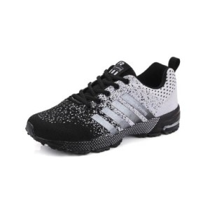 Zapatillas de correr ligeras para hombre y mujer, calzado de entrenamiento atlético cómodo, zapatos deportivos transpirables par