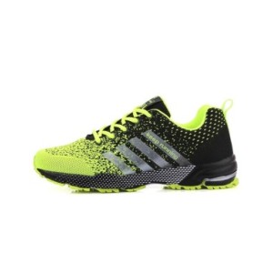 Zapatillas de correr ligeras para hombre y mujer, calzado de entrenamiento atlético cómodo, zapatos deportivos transpirables par