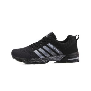 Zapatillas de correr clásicas transpirables para hombre, zapatos de malla cómodos y ligeros para exteriores, zapatillas sin cord