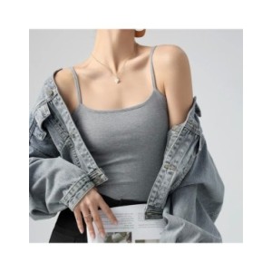 Camiseta básica sin mangas para mujer, Lisa camisola con tirantes finos, ajustada, de punto, venta al por mayor, Verano