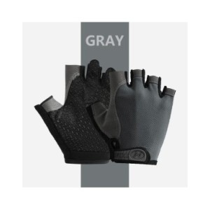 Guantes de Ciclismo de medio dedo para hombre y mujer, manopla antideslizante transpirable para entrenamiento deportivo