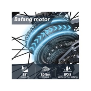 Shengmilo MX05 Bicicleta Eléctrica 1000W Bafang Fat Bike Potente Bicicleta Electrica Montañade 48V17.5AH Batería de Litio Extraí