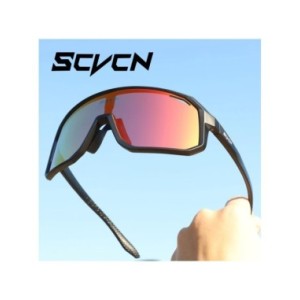 SCVCN gafas de sol de ciclismo para hombre y mujer, lentes de conducción para bicicleta de montaña y carretera, para deportes al