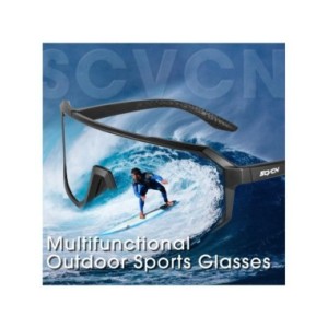 SCVCN gafas de sol de ciclismo para hombre y mujer, lentes de conducción para bicicleta de montaña y carretera, para deportes al