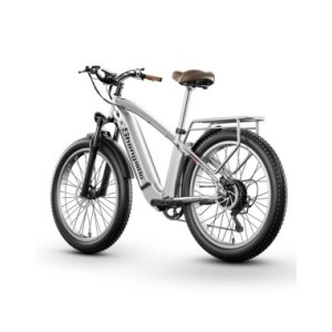 Shengmilo MX04 Bicicleta Eléctrica 1000W Bafang Fat Bike Potente Bicicleta Electrica Montañade 48V15AH Batería de Litio Extraíbl