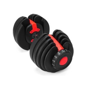 Mancuernas ajustables para entrenamiento físico, tonifica tu fuerza y desarrolla tus músculos, 24KG, 5-52.5 libras