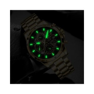 LIGE-Reloj de pulsera de cuarzo para mujer, accesorio deportivo de lujo, de acero creativo, color dorado, a la moda