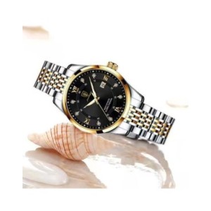 POEDAGAR-relojes de lujo de cuarzo para mujer, reloj de pulsera resistente al agua con fecha luminosa, inoxidable, regalo para n