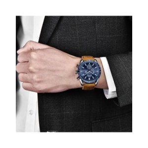 BENYAR- Relojes de marca de lujo para hombre, reloj masculino con correa de silicona, resistente al agua, de cuarzo, cronógrafo 