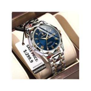 POEDAGAR-reloj de pulsera de lujo para hombre, cronógrafo de cuarzo, de acero inoxidable, luminoso, resistente al agua, con fech