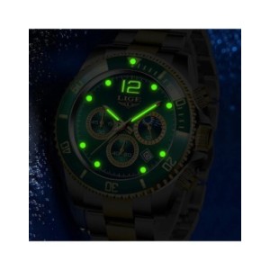LIGE-reloj analógico de acero inoxidable para hombre, accesorio de pulsera de cuarzo resistente al agua con cronógrafo, compleme