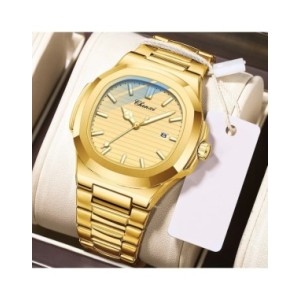 2023 Nuevos Relojes CHENXI Moda Hombres Oro Acero Inoxidable Reloj de Lujo Negocios Casual Impermeable Fecha reloj de hombre de 