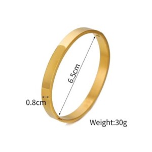 Pulsera de acero inoxidable para hombre, brazalete a juego de 4mm, 6mm y 8mm, joyería de lujo, regalos para parejas, nueva moda
