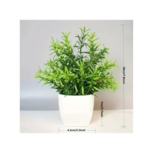 Escena de Planta Artificial en maceta para decoración del hogar, estante de escritorio, oficina, mesa, paisaje, bonsái, sala de 