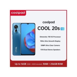 Coolpad-teléfono inteligente 20S 5G, pantalla FHD de 6,58 pulgadas, MTK Dimensity 700, 50MP, 8GB de RAM, hasta 16GB, Android 13,