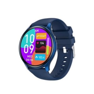 Reloj inteligente Amoled para hombre y mujer, pulsera deportiva con llamadas telefónicas, Bluetooth, NFC, Monitor de temperatura