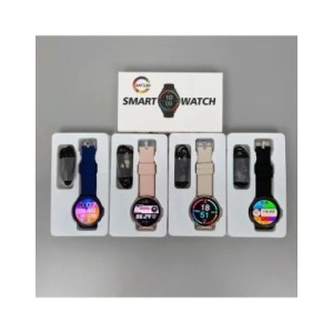 Reloj inteligente Amoled para hombre y mujer, pulsera deportiva con llamadas telefónicas, Bluetooth, NFC, Monitor de temperatura