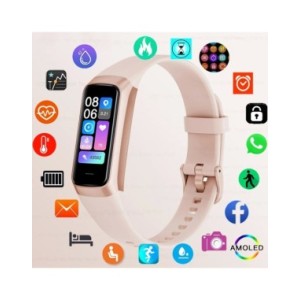 LIGE-reloj inteligente deportivo para hombre y mujer, accesorio de pulsera resistente al agua con Monitor de ritmo cardíaco y te