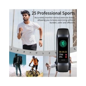 LIGE-reloj inteligente deportivo para hombre y mujer, accesorio de pulsera resistente al agua con Monitor de ritmo cardíaco y te