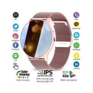 LIGE-reloj inteligente para hombre y mujer, accesorio de pulsera resistente al agua con llamadas, Bluetooth, asistente de voz, c
