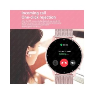 LIGE-reloj inteligente para hombre y mujer, accesorio de pulsera resistente al agua con llamadas, Bluetooth, asistente de voz, c