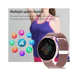 LIGE-reloj inteligente para hombre y mujer, accesorio de pulsera resistente al agua con llamadas, Bluetooth, asistente de voz, c