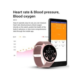 LIGE-reloj inteligente para hombre y mujer, accesorio de pulsera resistente al agua con llamadas, Bluetooth, asistente de voz, c
