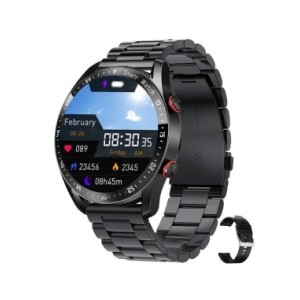 Reloj inteligente deportivo ECG + PPG para hombre, pulsera con llamadas, Bluetooth, láser, presión arterial, resistente al agua 
