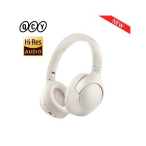 QCY-auriculares inalámbricos H3 ANC 43dB, cascos híbridos con cancelación activa de ruido, Bluetooth 5,4, Audio de alta resoluci