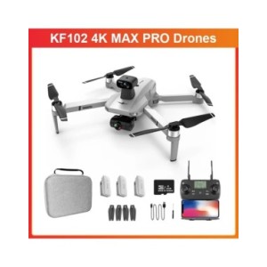 KF102 MAX Dron con cámara 4K, 2 ejes, cardán, GPS, Quadcopter, 5G, Wifi, FPV, RC, HD, 4K, helicóptero Dual RC
