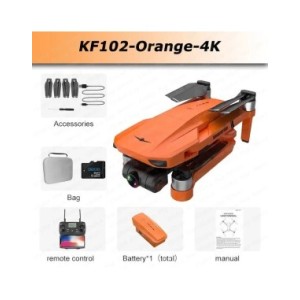 Dron KF102 con GPS, cuadricóptero plegable sin escobillas, cámara Profesional 8K HD, 2 ejes, cardán, antivibración, fotografía a