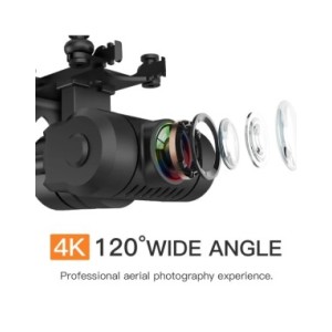 Dron KF102 con GPS, cuadricóptero plegable sin escobillas, cámara Profesional 8K HD, 2 ejes, cardán, antivibración, fotografía a