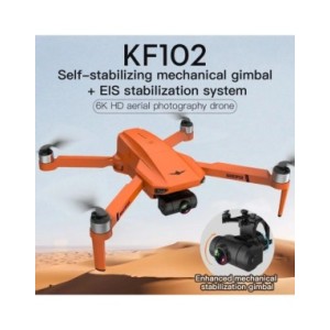 Dron KF102 con GPS, cuadricóptero plegable sin escobillas, cámara Profesional 8K HD, 2 ejes, cardán, antivibración, fotografía a