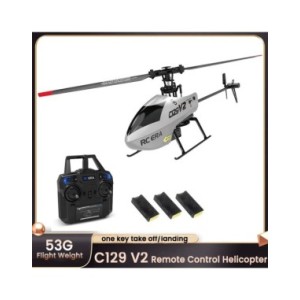 Modelo de Dron C129 UAV para exteriores, helicóptero RC, control remoto de 4 canales, retención de altitud de carga, juguete de 