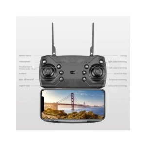 E88Pro-Dron 4K con cámara HD gran angular de 2024 P, helicóptero plegable, WIFI, FPV, juguete de regalo de altura, 1080