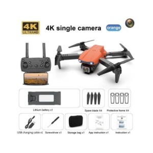 Dron profesional E99 Pro con cámara Dual 4K, cuadricóptero con WIFI, flujo óptico, evitación de obstáculos, fotografía aérea