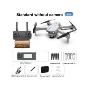 Dron profesional E99 Pro con cámara Dual 4K, cuadricóptero con WIFI, flujo óptico, evitación de obstáculos, fotografía aérea