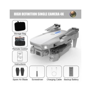 K10 Max/E88 Drone 4K posicionamiento de flujo óptico, alta definición, tres cámaras, fotografía aérea profesional, cuadricóptero